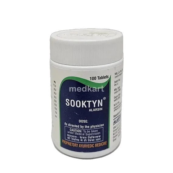 sooktyn tablet 100's